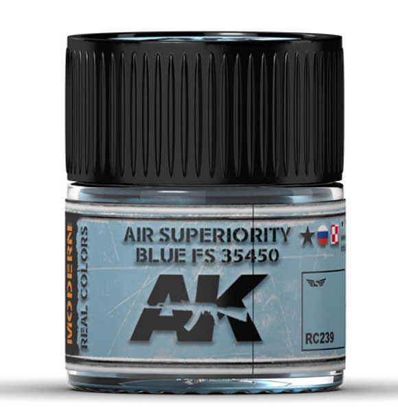 Real Colors: Air Superiority Blue FS 35450 Acrylic Lacquer Paint