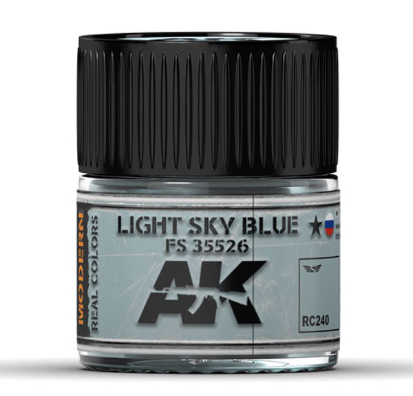 Real Colors: Light Sky Blue FS 35526 Acrylic Lacquer Paint