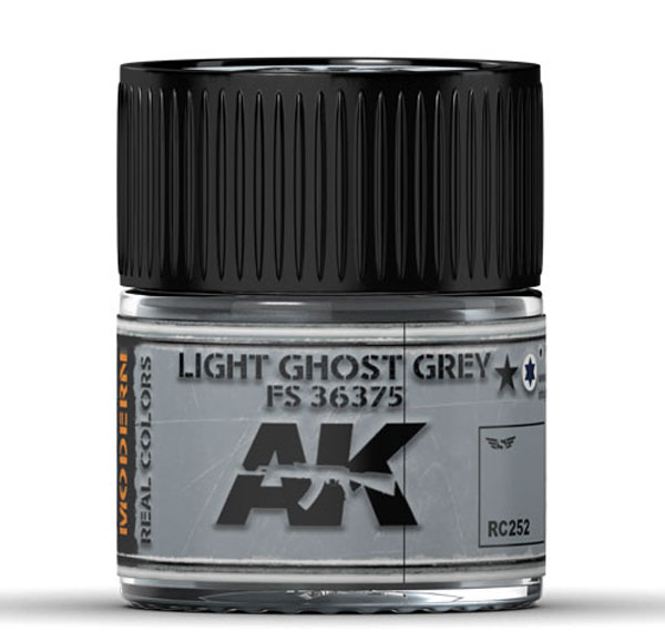 Real Colors: Light Ghost Grey FS 36375 Acrylic Lacquer Paint