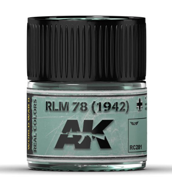 Real Colors: RLM 78 (1942) Acrylic Lacquer Paint