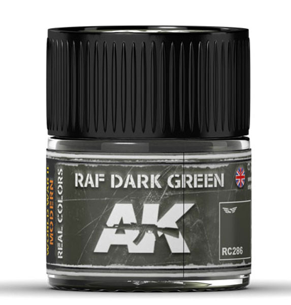 Real Colors: RAF Dark Green Acrylic Lacquer Paint