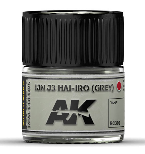 Real Colors: IJN J3 HAI-IRO (GREY) Acrylic Lacquer Paint