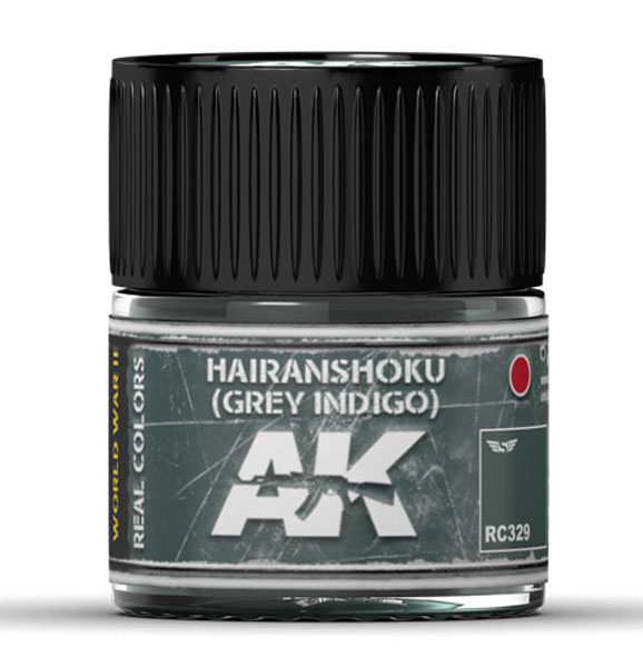 Real Colors: Hairanshoku (Grey Indigo) Acrylic Lacquer Paint