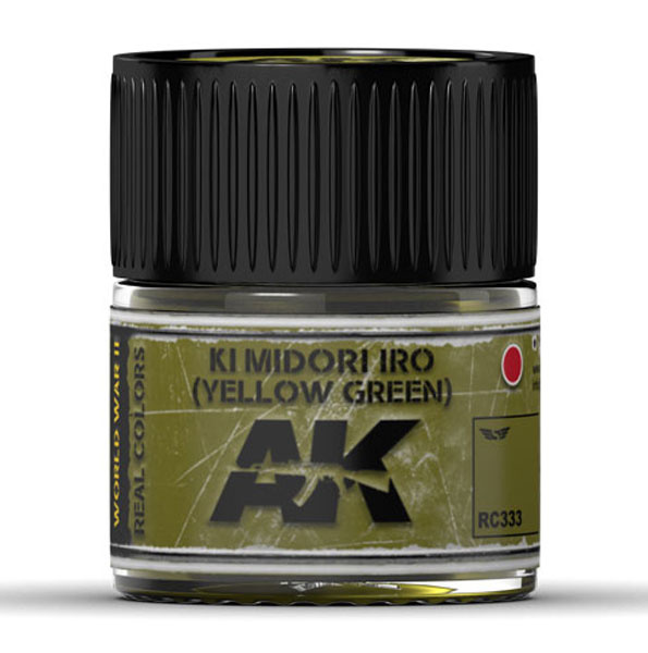 Real Colors: Ki Midori Iro (Yellow-Green) Acrylic Lacquer Paint