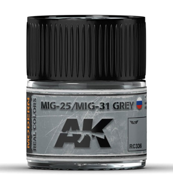 Real Colors: MIG-25/MIG-31 Grey Acrylic Lacquer Paint