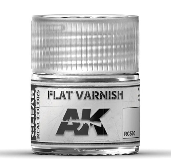 Real Colors: Flat Varnish Acrylic Lacquer Paint