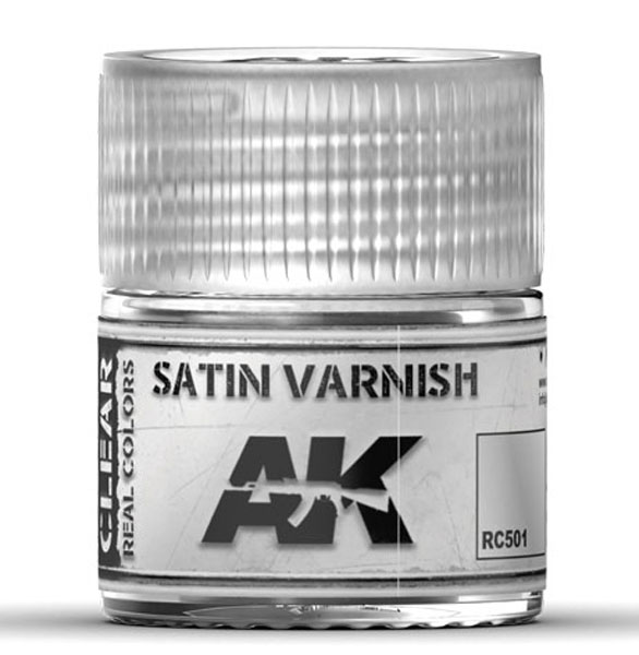 Real Colors: Satin Varnish Acrylic Lacquer Paint
