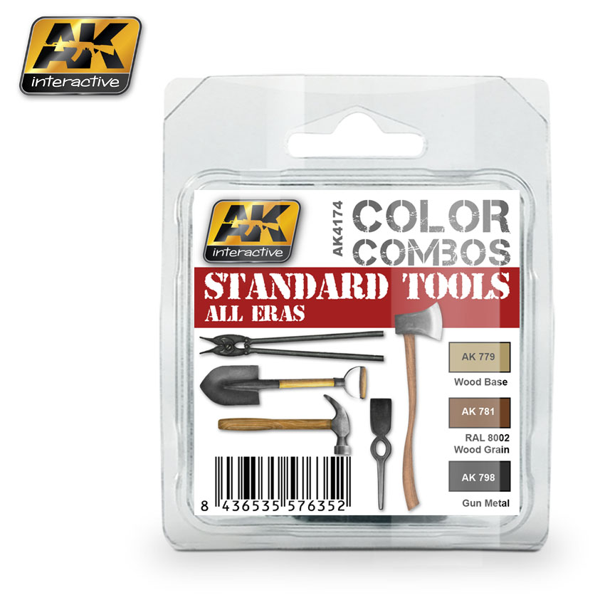AFV Series: Standard Tools All Eras Color Combo - ONLY 1 AVAILABLE AT THIS PRICE