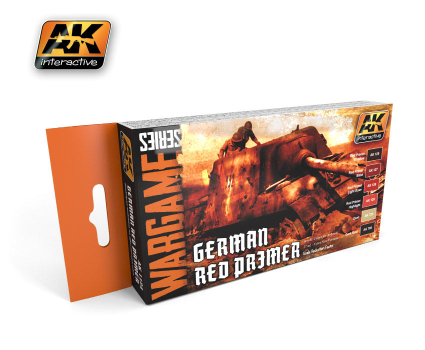 Wargame Series: German Red Primer Set