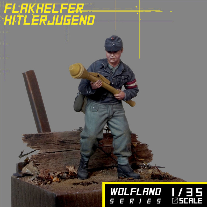 Alternity Miniatures - Flakhelfer Hitlerjugend