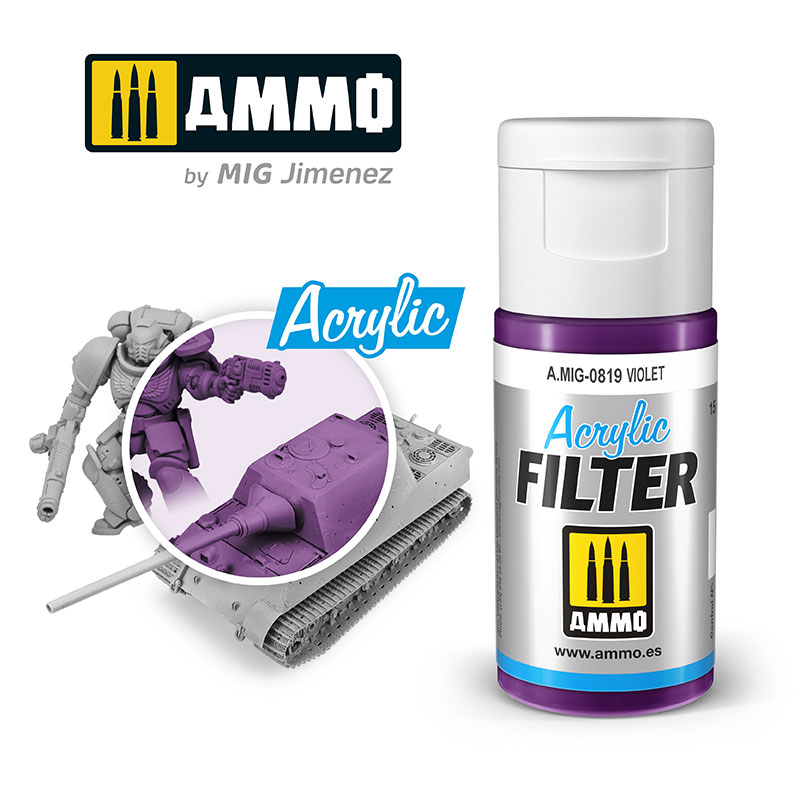 Acrylic Filters - Violet