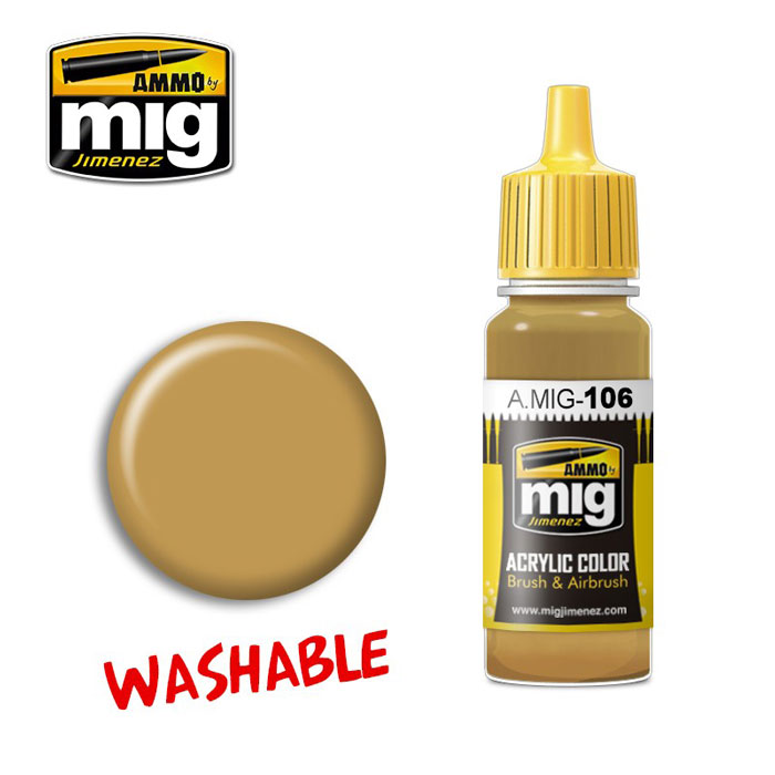 Washable Paint- Sand (RAL 8020)