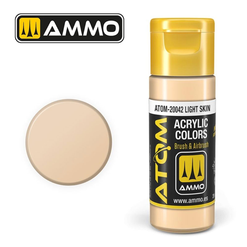 Ammo By Mig ATOM Acrylic Paint: Light Skin