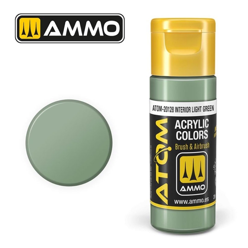 Ammo By Mig ATOM Acrylic Paint: Interior Light Green