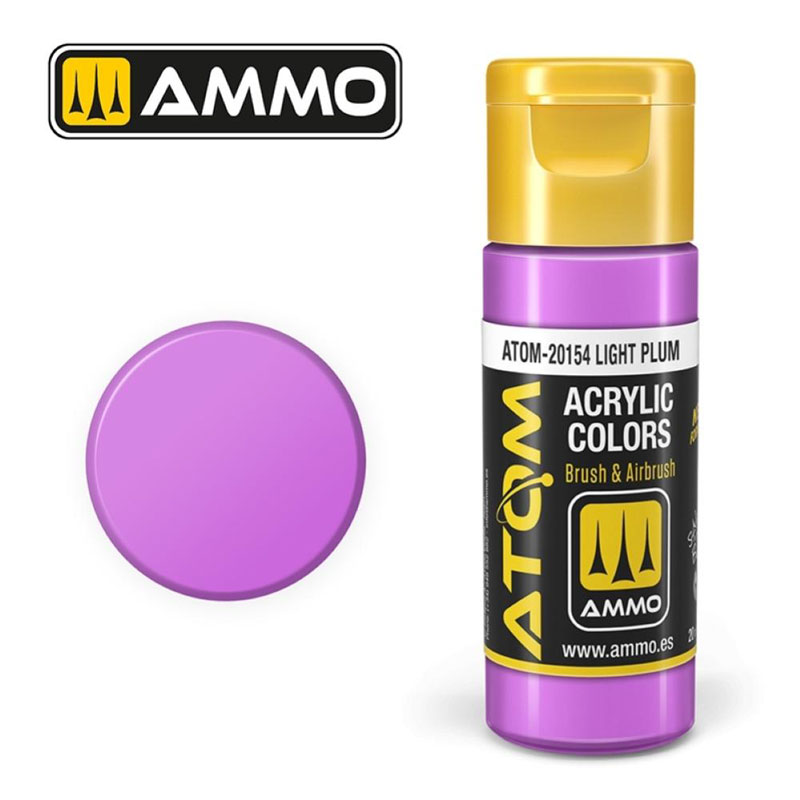 Ammo By Mig ATOM Acrylic Paint: Light Plum