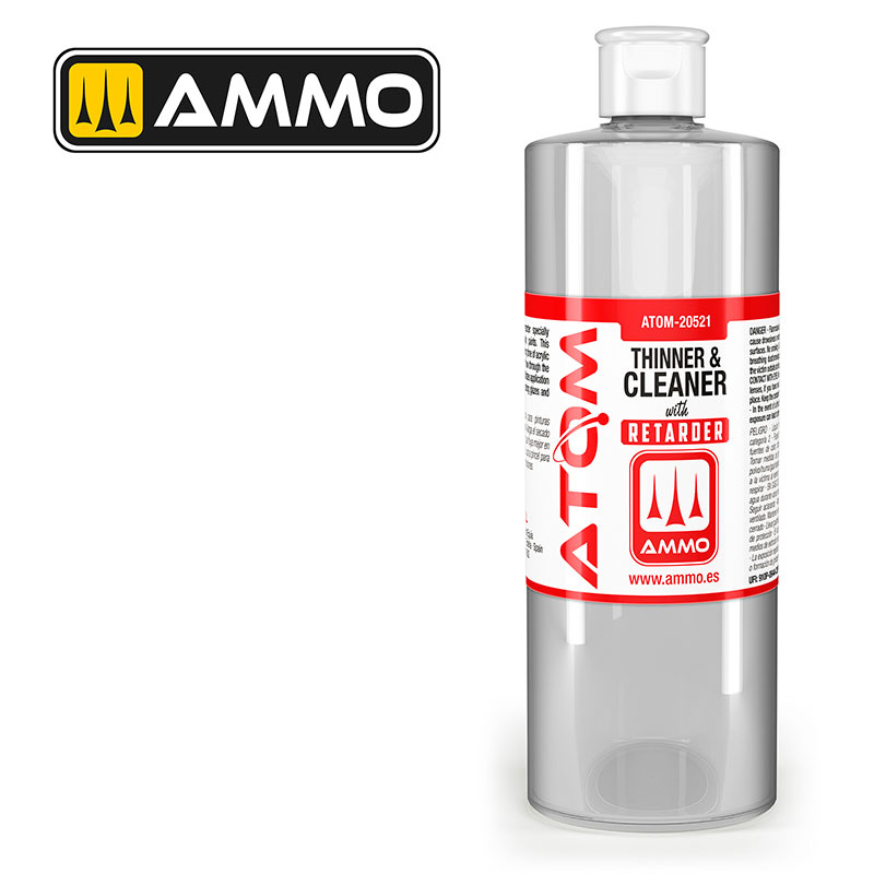 Ammo By Mig ATOM Thinner and Cleaner with Retarder 400ml