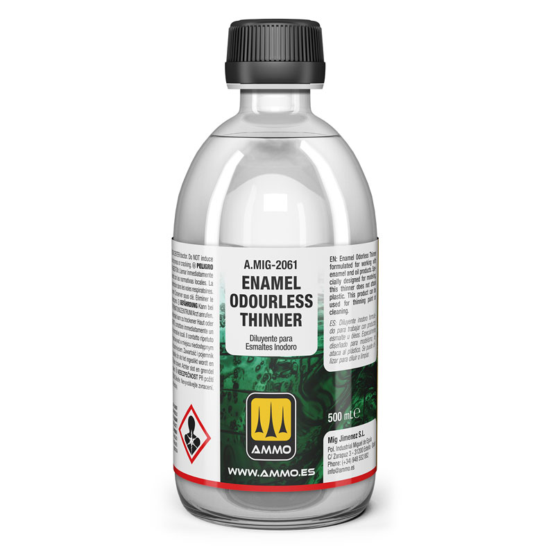Ammo By Mig Enamel Odourless Thinner 500ml