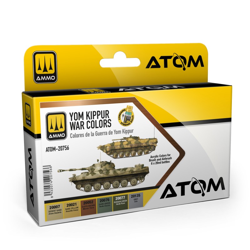 Ammo by Mig ATOM Paint Set: Yom Kippur War Colors