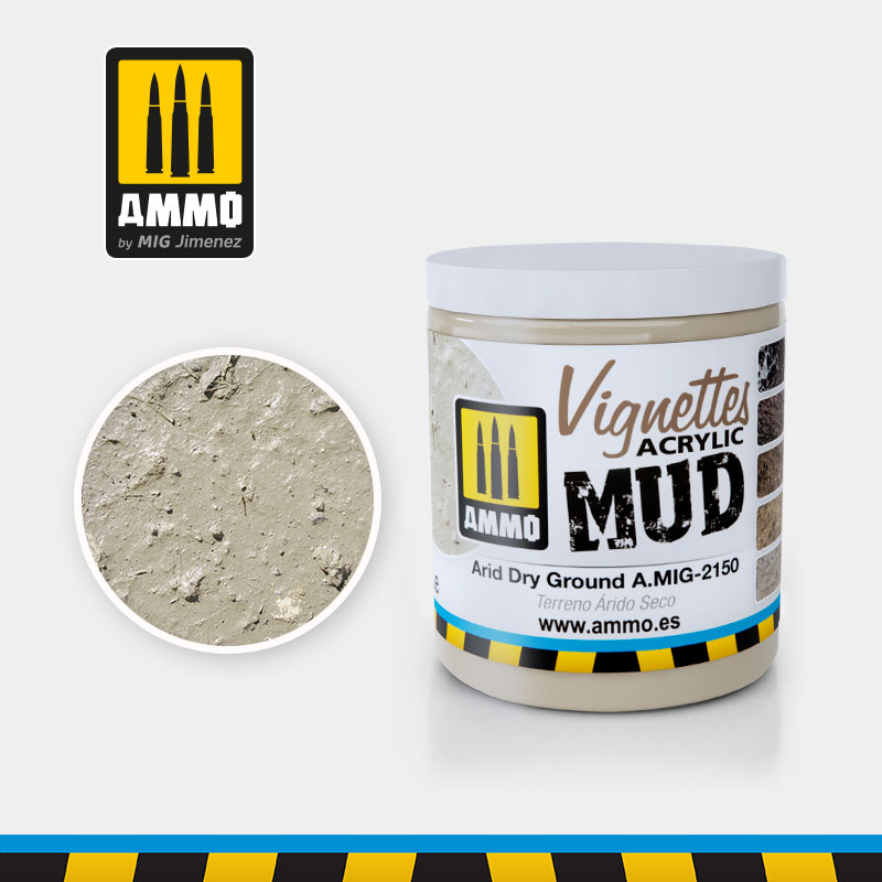 AMMO Vignettes Acrylic - Arid Dry Ground