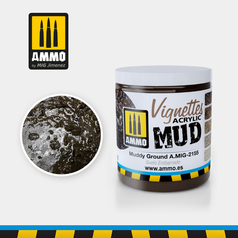 AMMO Vignettes Acrylic - Muddy Ground
