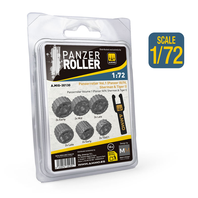 Ammo By Mig 1/72 Panzerroller Vol.1 (Panzer III/IV, Sherman & Tiger I)
