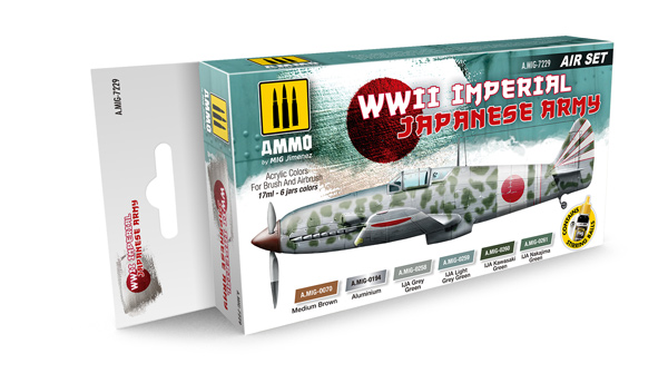 WWII Imperial Japanese Army Paint Set