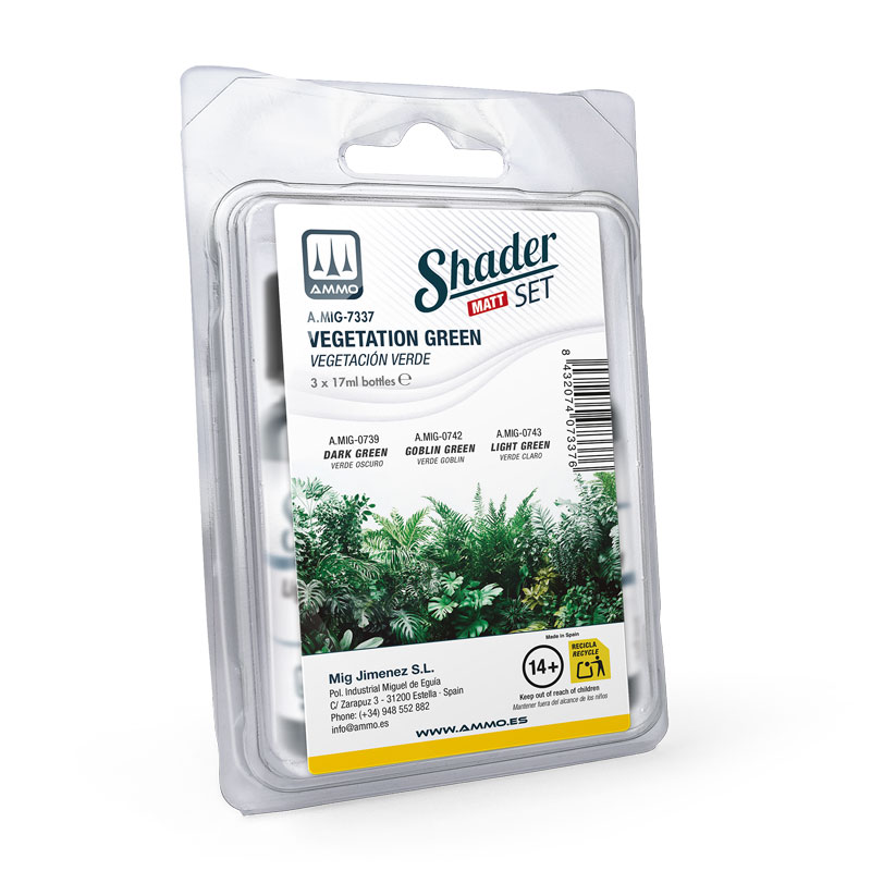 Ammo by Mig Matt Shader Set Vegetation Green
