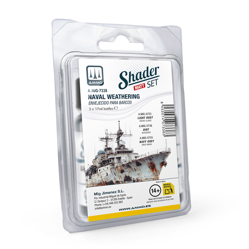 Ammo by Mig Matt Shader Set Naval Weathering