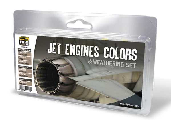 Jet Engines Colors and Weathering Set