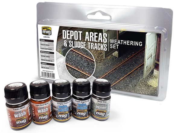 Depot Areas and Sludge Tracks Weathering Set