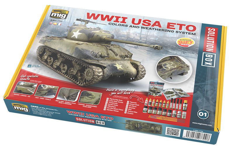 WWII American ETO Solution Box