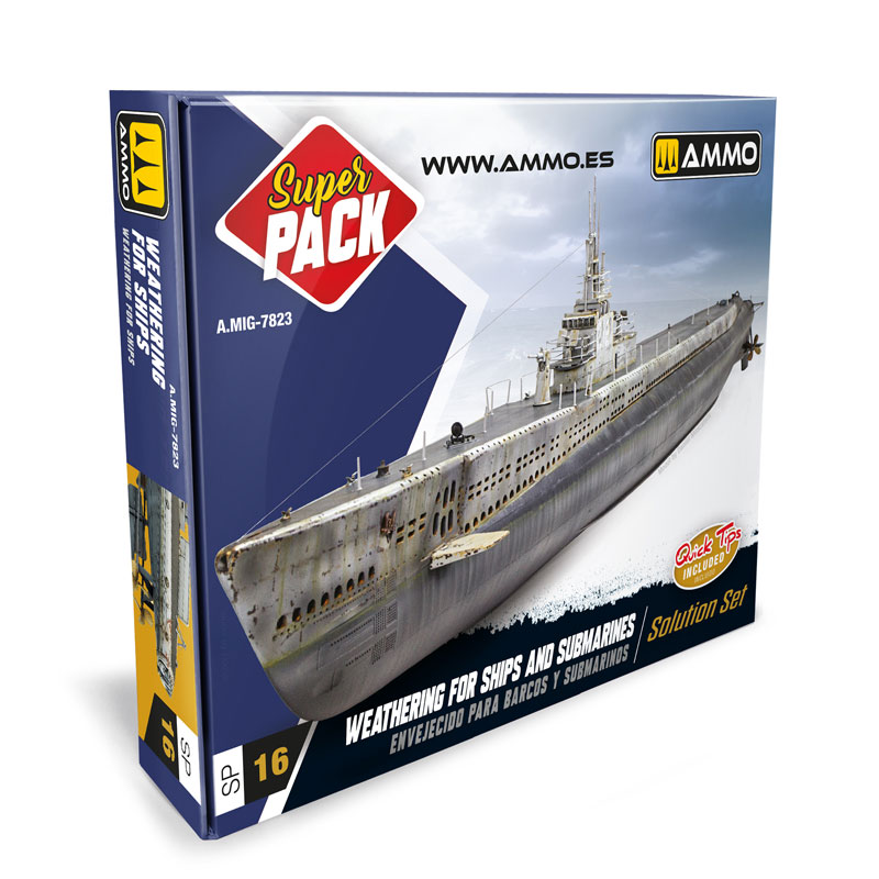 Ammo By Mig Weathering for Ships and Submarines Solution Box