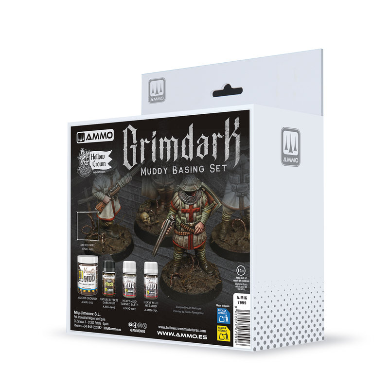 AMMO by Mig Grimdark Muddy Basing Set