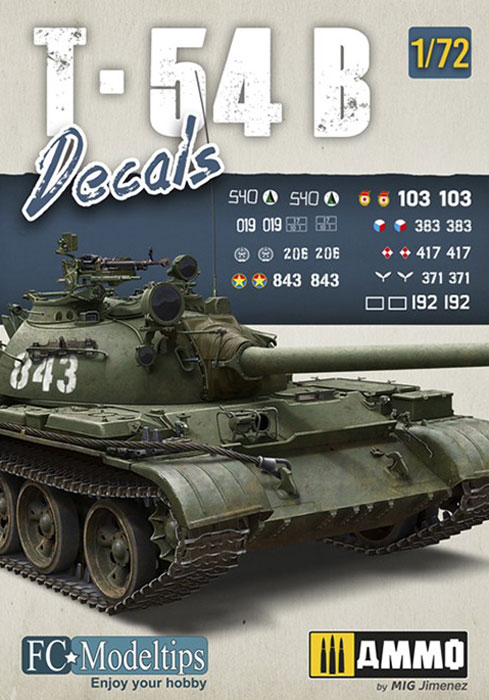 T-54B Decals 1/72 - ONLY 2 AVAILABLE AT THIS PRICE