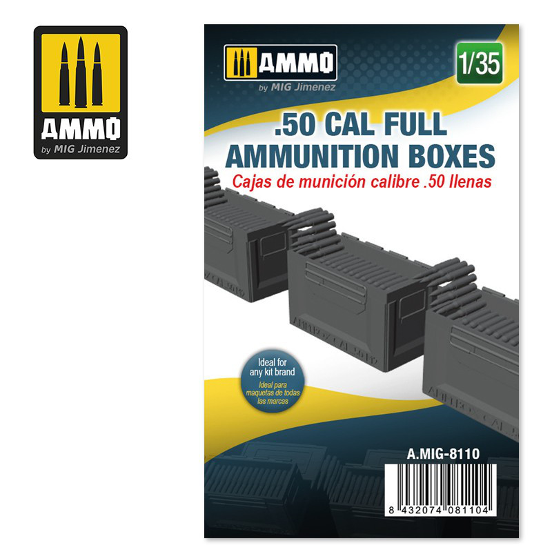 .50 Cal Full Ammunition Boxes