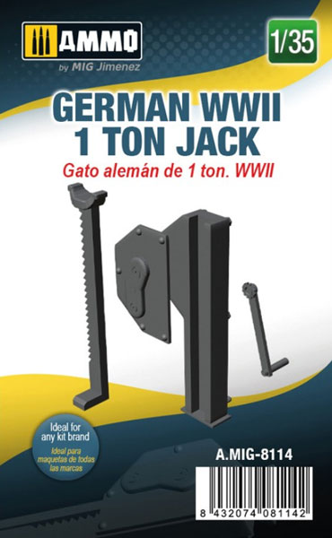 1/35 German WWII 1 Ton Jack