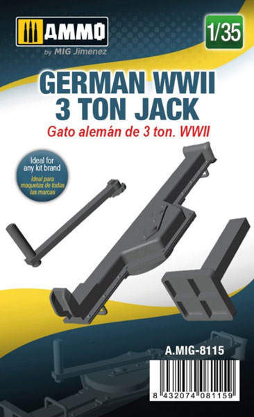 1/35 German WWII 3 Ton Jack