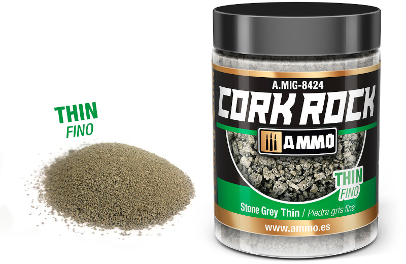 Cork Rock - Stone Grey Thin 100ml