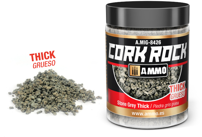Cork Rock - Stone Grey Thick 100ml