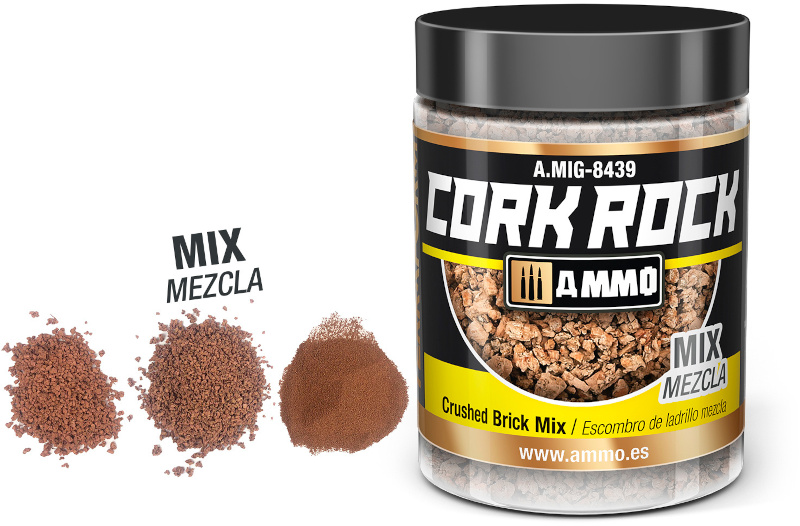 Cork Rock - Crushed Brick Mix 100ml