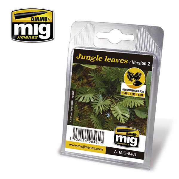 1/35 SCALE JUNGLE PALM LEAVES 12 CM TPV-020 HEIGHT