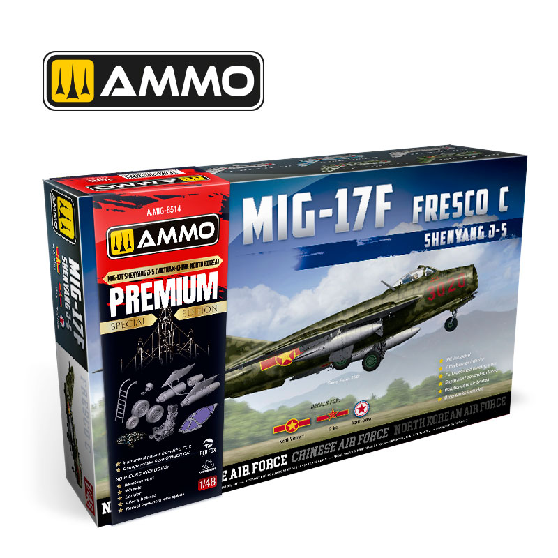 Ammo By Mig MiG-17F Shenyang J-5 Premium Edition