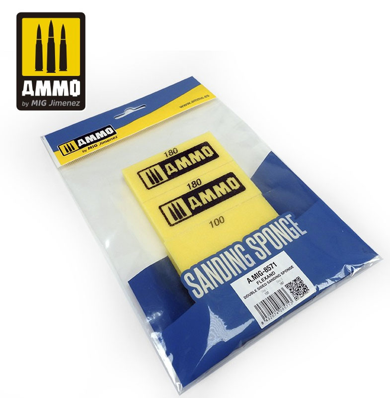 AMMO Flex and Double Sided Sanding Sponge