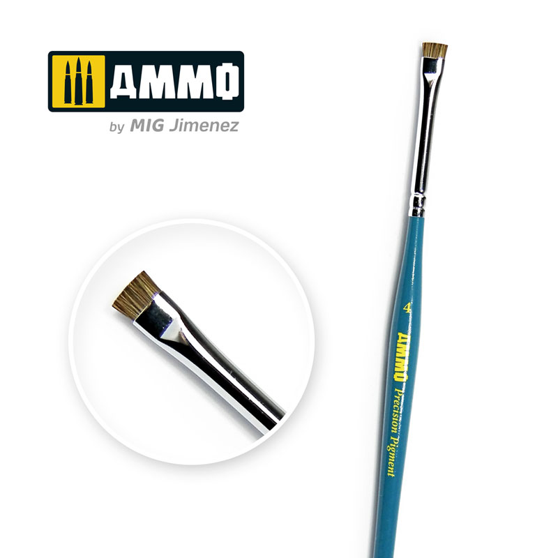 AMMO Precision Pigment Brush - Size 4