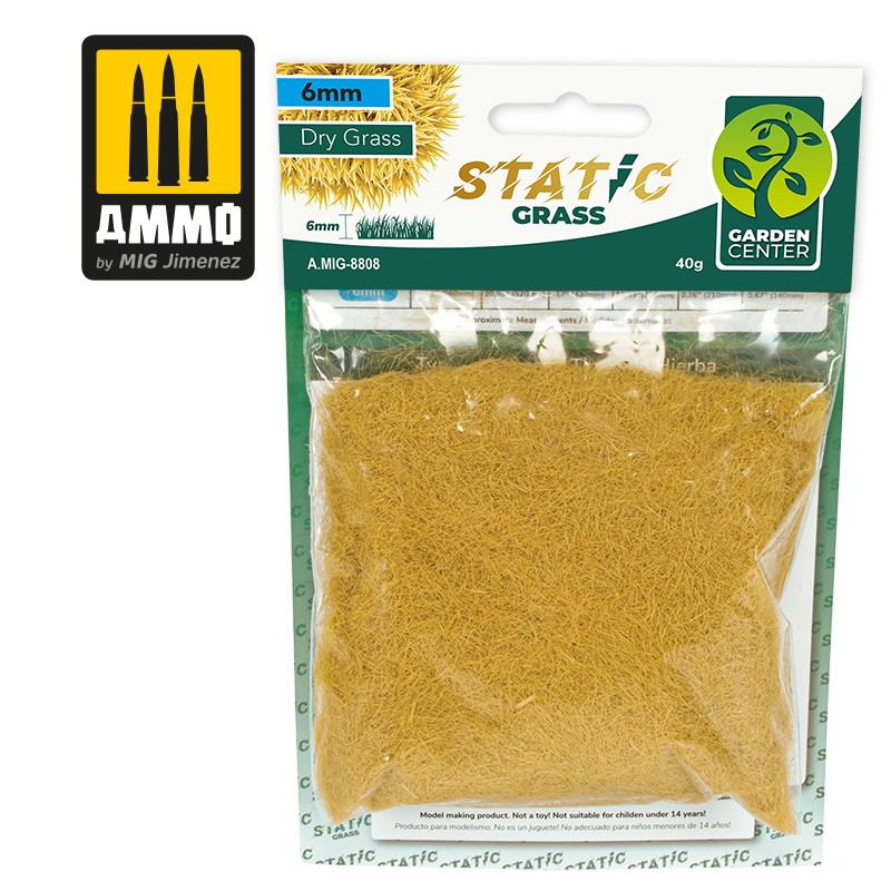 Static Grass - Dry Grass 6mm