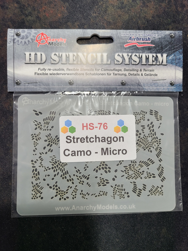 High Speed Stencils - Stretchagon Camo Micro