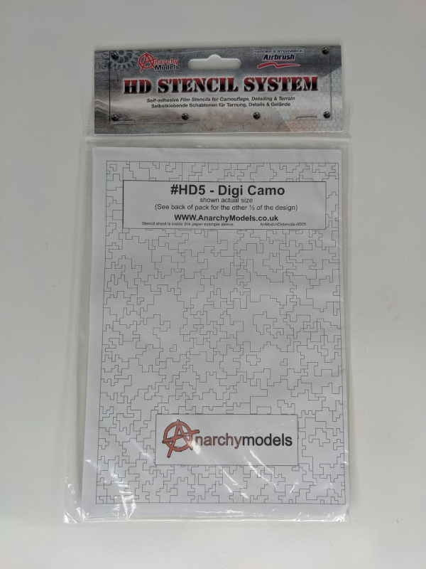 HD Stencils - Digi Camo No. 2