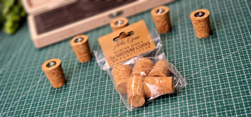 Artis Opus Painting Handle Magnet Corks Medium (Duck)