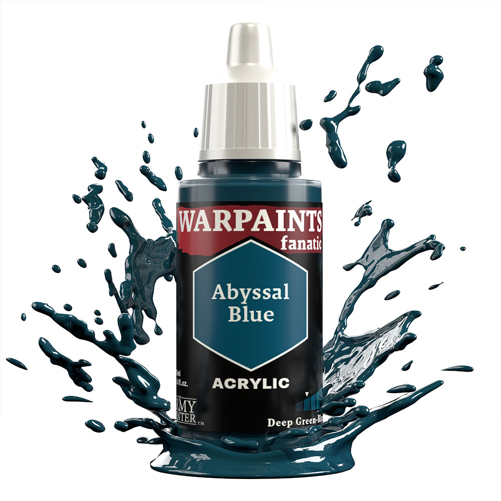 Army Painter: Warpaints Fanatic Abyssal Blue 18ml
