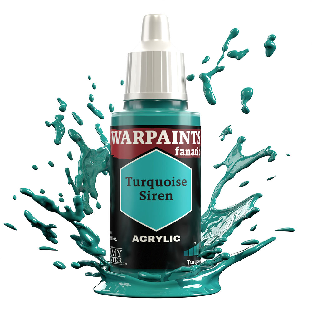 Army Painter: Warpaints Fanatic Turquoise Siren 18ml
